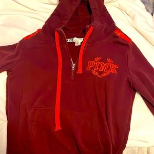 Maroon jacket/hoodie